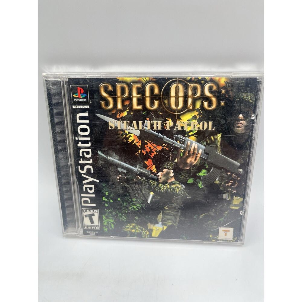 Spec Ops Stealth Patrol PS1 PlayStation 1 Complete CIB